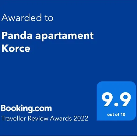 Panda apartament Korce Exterior foto